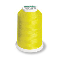 Cône de fil mousse madeira aeroflock 100% polyester 1000 m - 8230 jaune néon