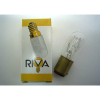 Ampoule RIVA 235 Volts 15 watts B15D R18 x 52